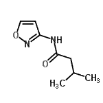 CAS#: 524933-80-0, 3-Methyl-N-(1,2-Oxazol-3-Yl)Butanamide