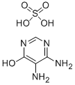 CAS 登录号：52502-66-6， 4,5-二氨基-6-羟基嘧啶硫酸盐