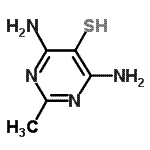 CAS#: 52514-03-1, 4,6-Diamino-2-Methyl-Pyrimidine-5-Thiol