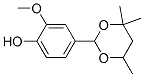 CAS#: 52514-66-6, 2-Methoxy-4-(4,4,6-Trimethyl-1,3-Dioxan-2-Yl)Phenol