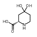 CAS#: 525566-87-4, (2S)-4,4-Dihydroxy-2-Piperidinecarboxylic Acid