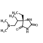 CAS#: 525600-25-3, (5S)-5-[1-(Dimethylamino)-2-Propanyl]-5-Ethyl-2,4-Imidazolidinedione