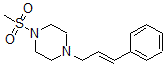 CAS#: 5259-11-0, 1-Mesyl-4-[(E)-3-phenylprop-2-enyl]piperazine