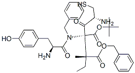CAS#: 52668-03-8, (Phenylmethoxy)Carbonylcysteinyl(Phenylmethyl)-Tyrosyl-Isoleucine Tert-Butyl Ester