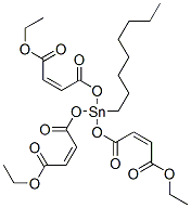 CAS 登录号：52671-36-0， (Z,Z,Z)-9-[(4-乙氧基-1,4-二氧代丁-2-烯基)氧基]-9-辛基-4,7,11-三氧代-3,8,10-三氧杂-9-锡杂十四碳-5,12-二烯-14-酸乙酯