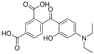 CAS#: 52716-30-0, 4-[4-(Diethylamino)-2-Hydroxybenzoyl]-1,3-Benzenedicarboxylic Acid