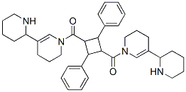 CAS#: 528-31-4, 1,1'-[(2,4-Diphenyl-1,3-Cyclobutanediyl)Dicarbonyl]Bis[1,2,3,4-Tetrahydro-5-(2-Piperidinyl)Pyridine]
