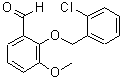 CAS 登录号：52803-63-1， 2-[(2-氯苄基)氧基]-3-甲氧基苯甲醛
