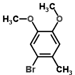 CAS#: 52806-46-9, 1-Bromo-4,5-Dimethoxy-2-Methylbenzene