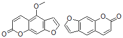 CAS 登录号：52810-75-0， 4-甲氧基-7H-呋喃并(3,2-g)(1)苯并吡喃-7-酮与 7H-呋喃并(3,2-g)(1)苯并吡喃-7-酮混合物
