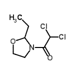 CAS 登录号：52836-71-2， 2,2-二氯-1-(2-乙基-1,3-恶唑烷-3-基)乙酮