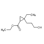 CAS 登录号：528607-26-3， 乙基2-乙基-2-(3-羟基丙基)环丙烷羧酸酯