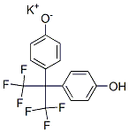 CAS 登录号：52870-69-6， 4-[2,2,2-三氟-1-(4-羟基苯基)-1-(三氟甲基)乙基]苯酚钾