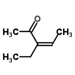 CAS 登录号：52883-77-9， (3Z)-3-乙基-3-戊烯-2-酮