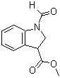 CAS 登录号：528861-99-6， 1-甲酰基-3-吲哚啉羧酸甲酯
