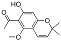 CAS#: 529-70-4, 1-(7-Hydroxy-5-Methoxy-2,2-Dimethyl-2H-Chromen-6-Yl)Ethanone
