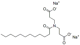 CAS 登录号：52900-31-9， N-(2-羧基乙基)-N-(1-氧代十二烷基)-beta-丙氨酸二钠盐