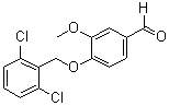 CAS 登录号：529513-66-4， 4-[(2,6-二氯苄基)氧基]-3-甲氧基苯甲醛
