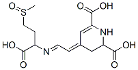 CAS 登录号：5296-79-7， 1,2,3,4-四氢-4-[2-[[1-羧基-3-(甲基亚磺酰)丙基]亚氨基]亚乙基]吡啶-2,6-二甲酸