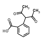 CAS#: 52962-26-2, 2-(2,4-Dioxo-3-Pentanyl)Benzoic Acid