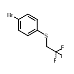 CAS#: 530080-19-4, 1-Bromo-4-[(2,2,2-Trifluoroethyl)Sulfanyl]Benzene