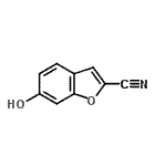 CAS#: 53020-44-3, 6-Hydroxy-1-Benzofuran-2-Carbonitrile