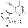 CAS#: 53055-16-6, (4R)-2,6-Dimethyl-4-(2-Nitrophenyl)-3,4-Dihydropyridine-3,5-Dicarbonitrile