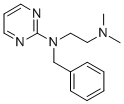 CAS#: 531-08-8, 2-(Benzyl((2-dimethylamino)ethyl)amino)pyrimidine