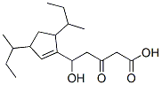 CAS 登录号:53109-18-5, 5-(3,5-二-仲-丁基环戊-1-烯基)-5-羟基-3-氧代戊酸