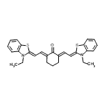 CAS#: 53115-00-7, (2E,6E)-2,6-Bis[(2Z)-2-(3-Ethyl-1,3-Benzothiazol-2(3H)-Ylidene)Ethylidene]Cyclohexanone
