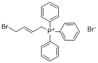 CAS 登录号：53142-03-3， (4-溴-2-丁烯基)三苯基鏻溴化物