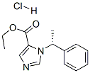 CAS 登录号:53188-20-8, (R)-1-(1-苯基乙基)-1H-咪唑-5-羧酸乙酯单盐酸盐