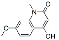 CAS 登录号：53207-43-5， 1,3-二甲基-4-羟基-7-甲氧基-2(1H)-喹啉酮