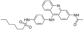 CAS#: 53222-05-2, N-[4-[(3-Acetylamino-9-Acridinyl)Amino]Phenyl]-1-Hexanesulfonamide