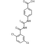 CAS#: 532415-58-0, 4-{[(2,5-Dichlorobenzoyl)Carbamothioyl]Amino}Benzoic Acid