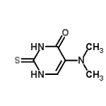 CAS 登录号：53250-06-9， 5-(二甲基氨基)-2-硫代-2,3-二氢-4(1H)-嘧啶酮