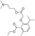 CAS#: 53251-82-4, 3-Isopropyl-6-Methyl-2-(3-Dimethylaminopropyloxycarbonylmethoxy)Benzoic Acid Ethyl Ester
