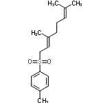 CAS#: 53254-60-7, 1-{[(2E)-3,7-Dimethyl-2,6-Octadien-1-Yl]Sulfonyl}-4-Methylbenzene