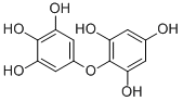 CAS 登录号：53254-99-2， 2-(3,4,5-三羟基苯氧基)苯-1,3,5-三醇