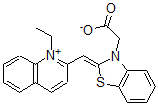 CAS#: 53288-83-8, 2-[[3-(Carboxylatomethyl)Benzothiazol-2(3H)-Ylidene]Methyl]-1-Ethylquinolinium