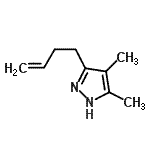 CAS#: 53315-87-0, 3-(3-Buten-1-Yl)-4,5-Dimethyl-1H-Pyrazole