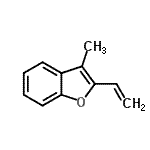 CAS#: 53327-15-4, 3-Methyl-2-Vinyl-1-Benzofuran