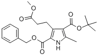 CAS#: 53365-80-3, 2-Benzyl 4-(Tert-Butyl) 3-(3-Methoxy-3-Oxopropyl)-5-Methyl-1H-Pyrrole-2,4-Dicarboxylate