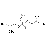 CAS 登录号：53378-52-2， 钠O,O-二异丁基硫代磷酸酯