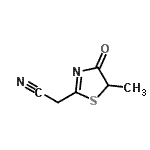 CAS#: 533885-52-8, (5-Methyl-4-Oxo-4,5-Dihydro-1,3-Thiazol-2-Yl)Acetonitrile