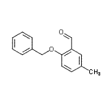CAS 登录号：53389-98-3， 2-(苄氧基)-5-甲基苯甲醛