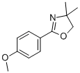 CAS 登录号：53416-46-9， 2-(4-甲氧基苯基)-4,4-二甲基-4,5-二氢-1,3-恶唑