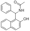 CAS 登录号：5342-92-7， N-[(2-羟基萘-1-基)-苯基-甲基]乙酰胺