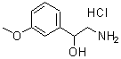 CAS#: 53517-14-9, alpha-(Aminomethyl)-3-Methoxy-Benzenemethanol Hydrochloride (1:1)