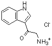CAS 登录号：53552-11-7， 2-氨基-1-(1H-吲哚-3-基)乙酮盐酸盐